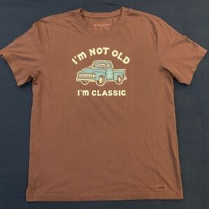 LIFE IS GOOD SS “I’m Classic” All Cotton Crusher Tee